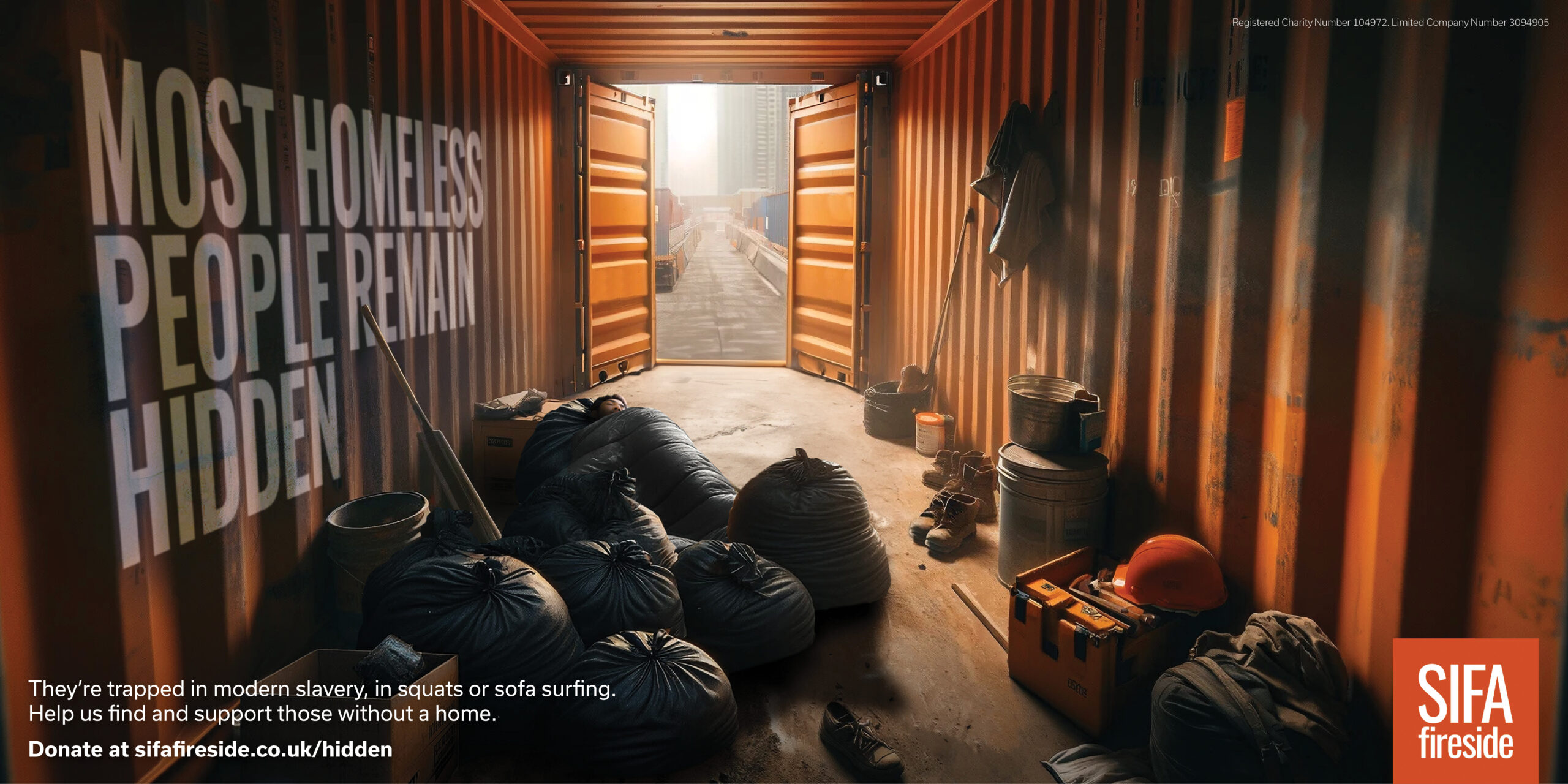 Eye Catching Campaign Shines A Spotlight On Hidden Homelessness SIFA 